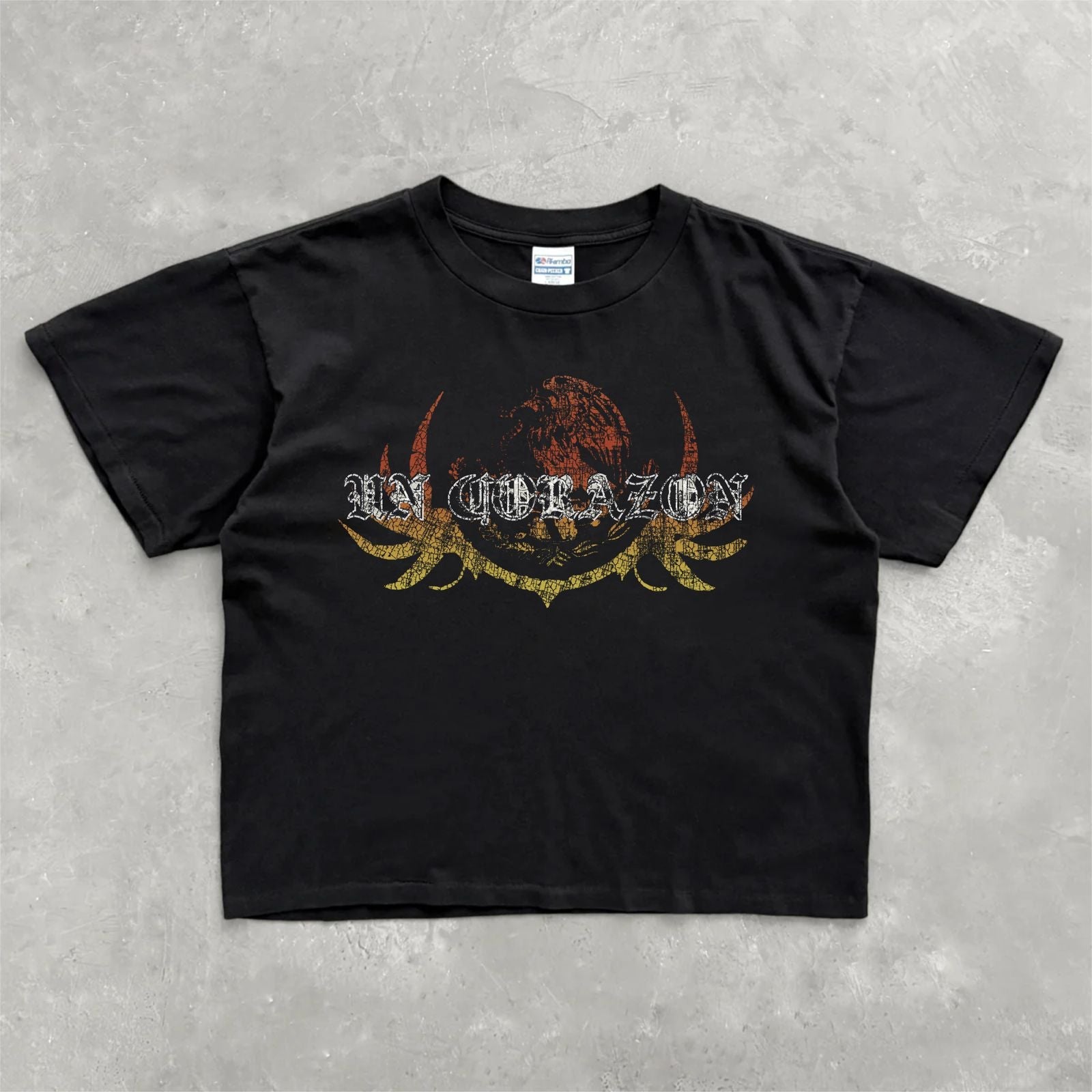 Camiseta Bandera de México Un Corazón
